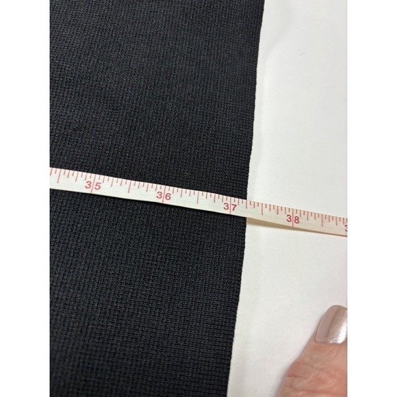 NWT House of Harlow 1960 Compression Dress Black Sleeveless Midi XS Bodycon LBD - Picture 5 of 10